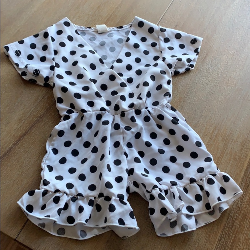 Polka Dot Romper